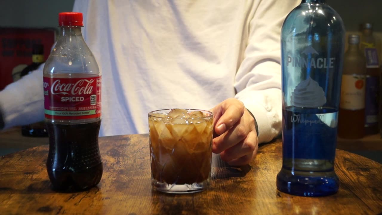 Pinnacle Whipped Vodka & Coke Spiced