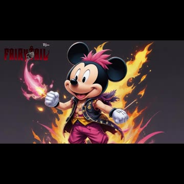 [Mickey Mouse sings/AI Cover] Fairy tail OP 20 Tatsuyuki Kobayashi & Konomi Suzuki - NEVER-END TALE