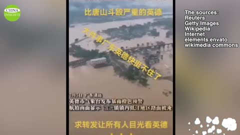 Floods in the south have multiplied 8 times in recent years Xi made one mistake