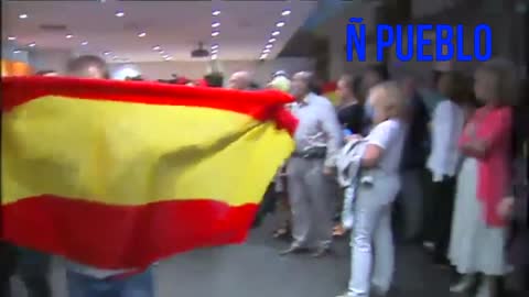 Heroico escrache de patriotas en la embajada del separatismo en Madrid, centro Blanquerna, en 2013