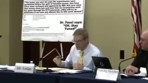 "You MADE the VIRUS" Jim Jordan goes on Epic Rant On Fauci