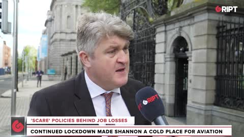 Michael McNamara, Ind TD for Clare says "Scare" policies behind Aer Lingus job losses