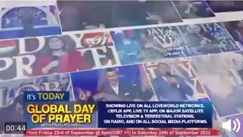 Global day of prayer
