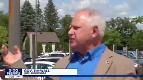 Here he is demeaning Minnesota National Guard members as “19 year old cooks