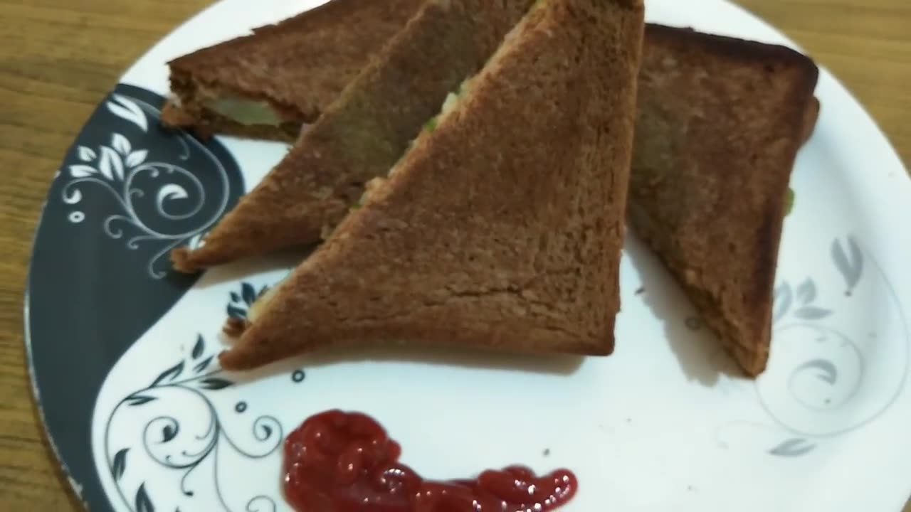 Potato sandwich for diet free