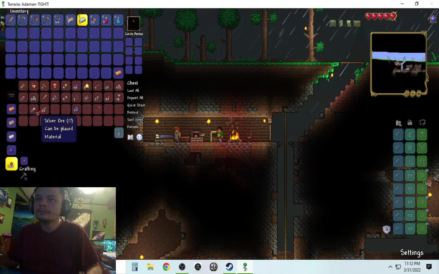 Diving into Terraria: 3 (Crafte)