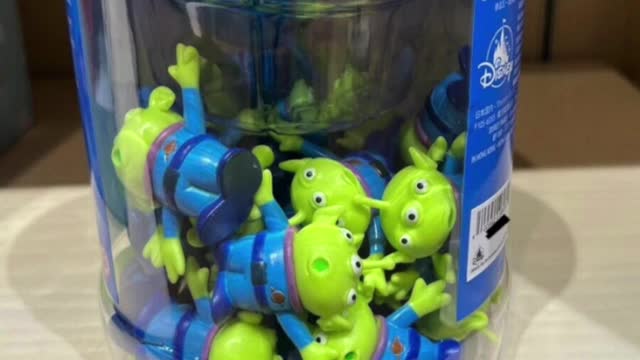 Disney Toy Story Bucket of Aliens Little Green Men #shorts