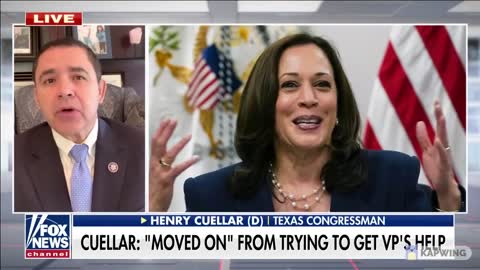 Texas Democrat Sounds Off on VP Harris' Handling of the Border