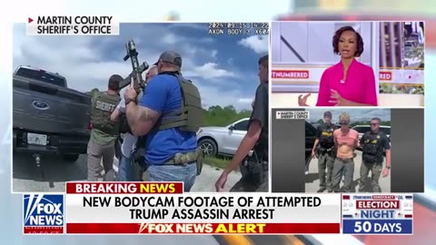 Bodycam footage of would-be Trump assassin released