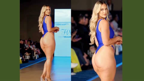 Marissa Dubois grace the runway in mesmerizing slow motion