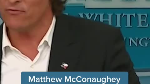 Matthew McConaugheyPushes for Gun Reform at