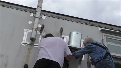 Triple Wall Stainless Steel Flue Install