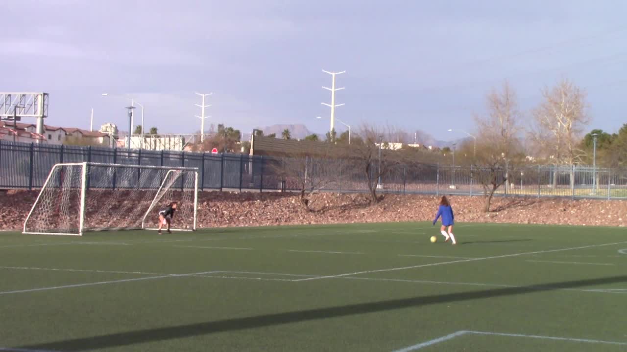 Vegas Showcase 2022 Game 2 goalie warmup