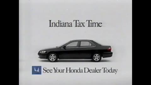 February 23, 1999 - It's Indiana Tax Time, Buy a Honda