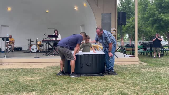 Garcia Boys Get Baptized