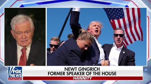 Newt Gingrich: I watched a ‘friend get shot in front of me’