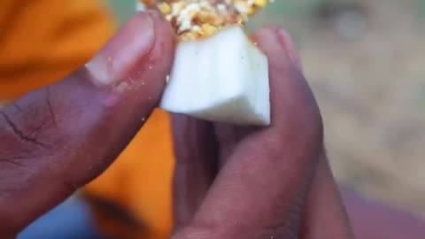 Coconut stuffed sweet recipe