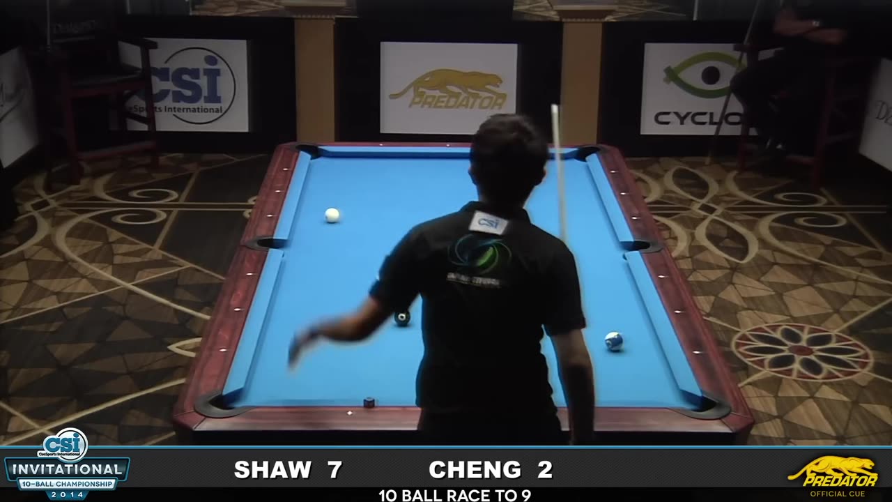 (8) Shaw vs Cheng ▸ 2014 CSI 10 Ball Invitational