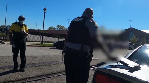 This cop gets kicks from kids so he writes tickets to them