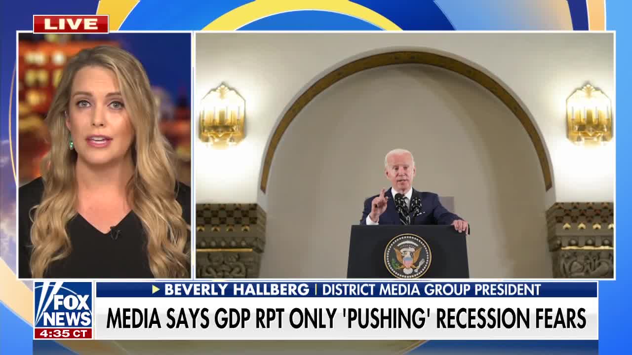 Media in lockstep with Biden, 'gaslighting' Americans: Hallberg