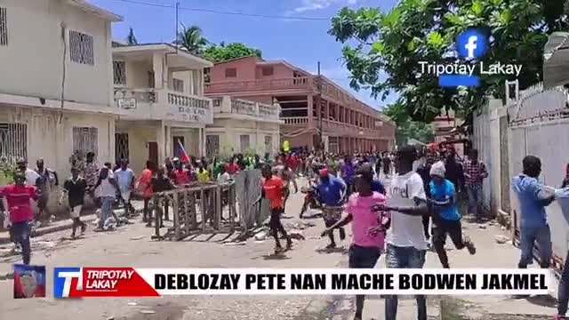 [HAITI] Ribuan Orang Berdemo Menuntut Perangi Kejahatan, Inflasi dan Kemiskinan (22/8)