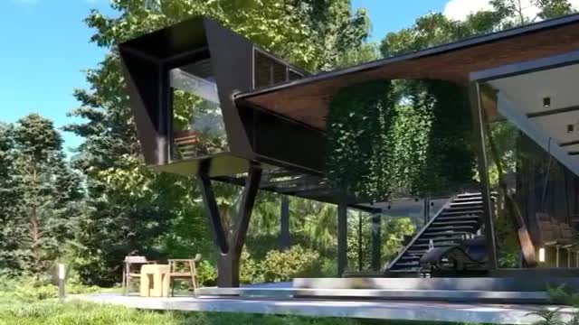 INCREDIBLE SHIPPING CONTAINER HOME ARCHITECTURE