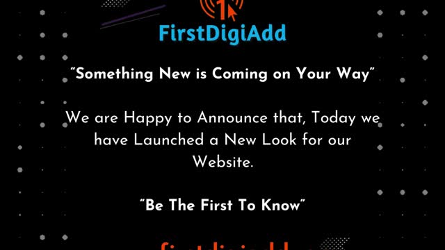 New Website Launch | First DigiAdd