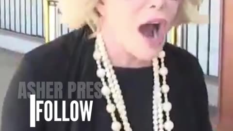 The Late Joan Rivers Gives Her Opinion On The Israel-Hamas Conflict in 2014