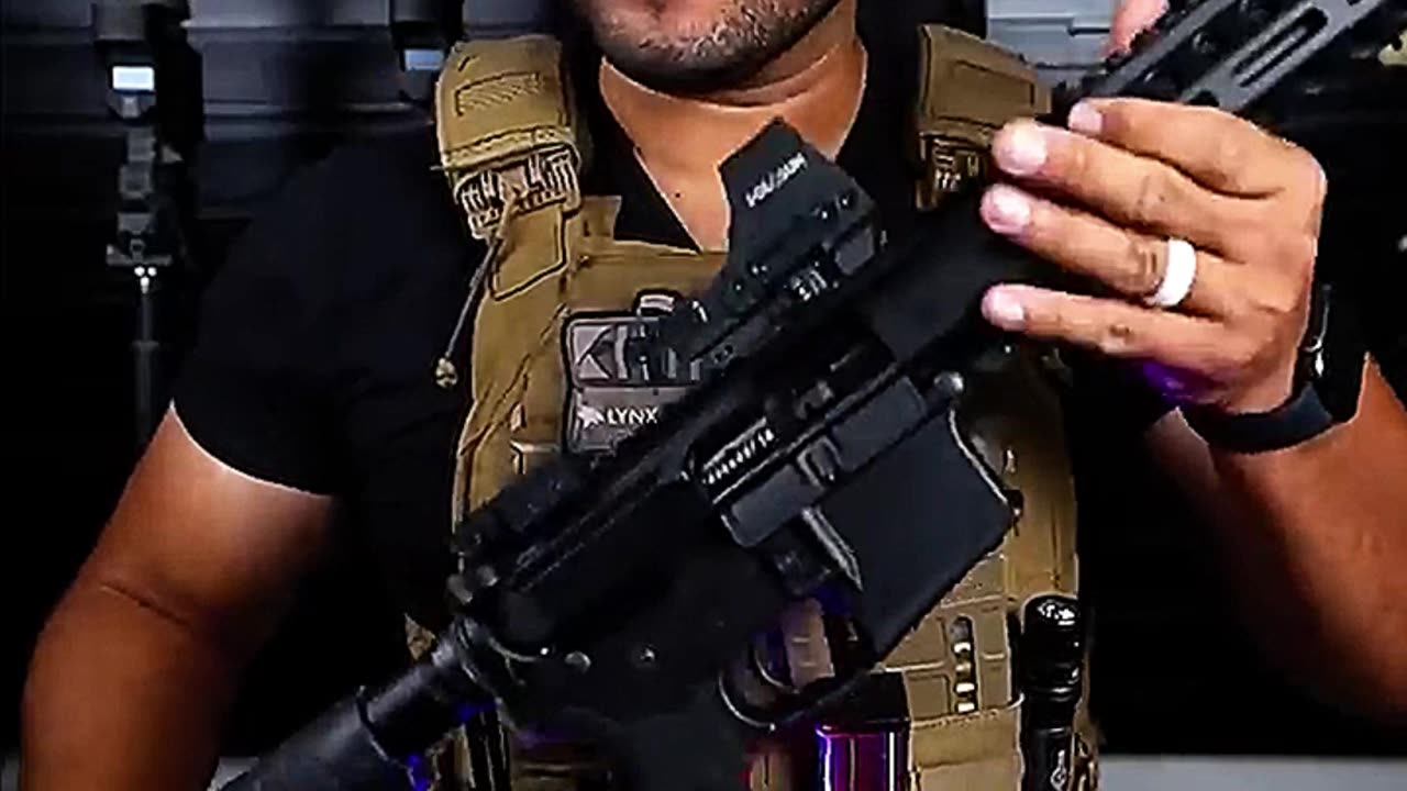 Those rifles are probably airsoft 😄 (ASMR)