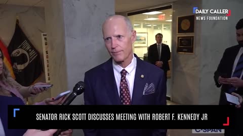 Senator Rick Scott Discusses Meeting With Robert F. Kennedy Jr