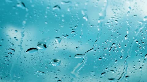 Fall asleep for 3 minutes when heavy rain and clear thunder knock on the window at night