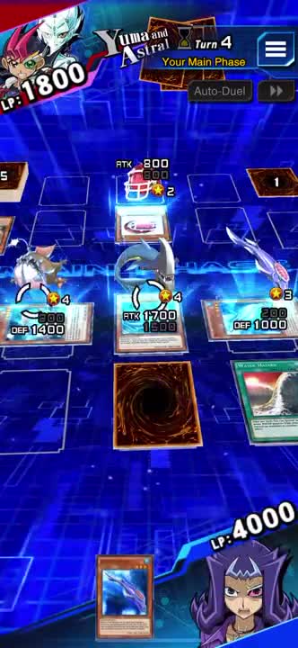 Yu-Gi-Oh! Duel Links - Number 37: Hope Woven Dragon Spider Shark Gameplay