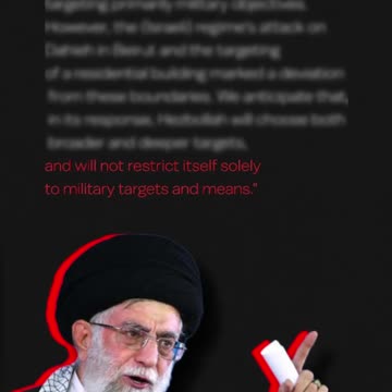 Iran is openly vowing to target civilians, proxy army in Lebanon will aim for civilians