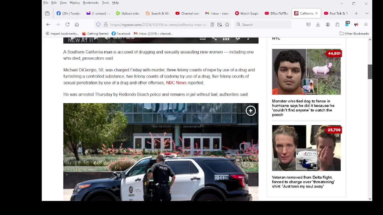 California man charged with murder, accused of drugging and sexually assaulting 9 women