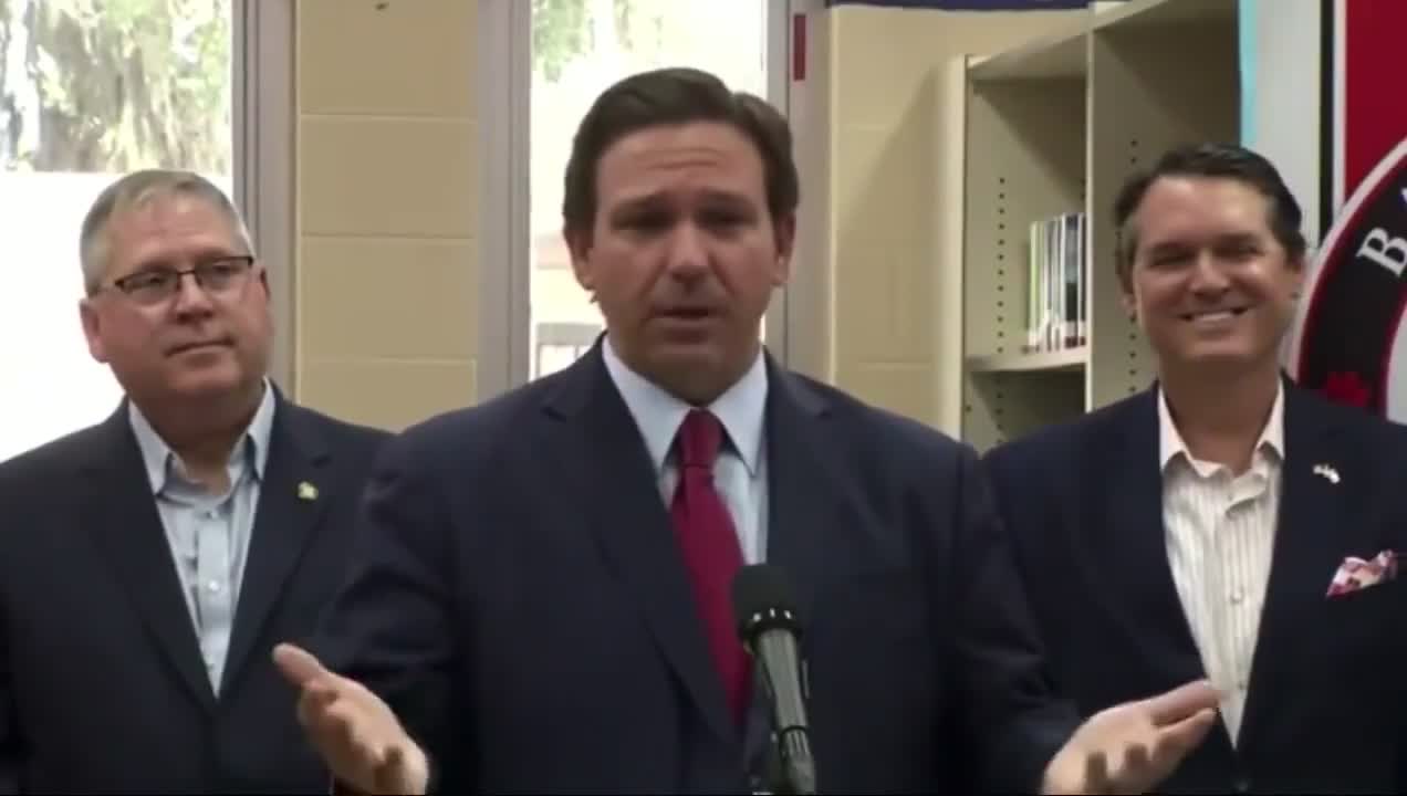 HILARIOUS: Ron DeSantis Mocks 'Crazy People' Still Wearing Multiple Masks