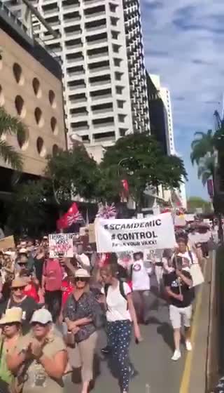 💣 - CIVIL UNREST: Happening Now Brisbane, Australia