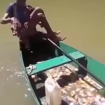 alternative way of fishing 😳 🦈