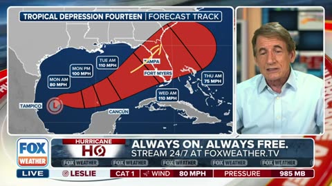 Bryan Norcross Forecasts Major Impacts To Florida As Tropical Depression 14 Forms In Gulf