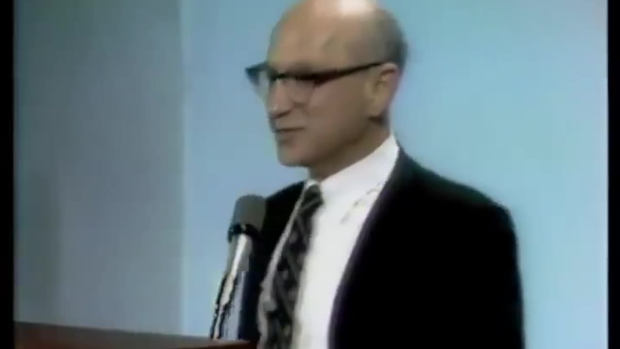 Milton Friedman: Government Spending Creates Inflation