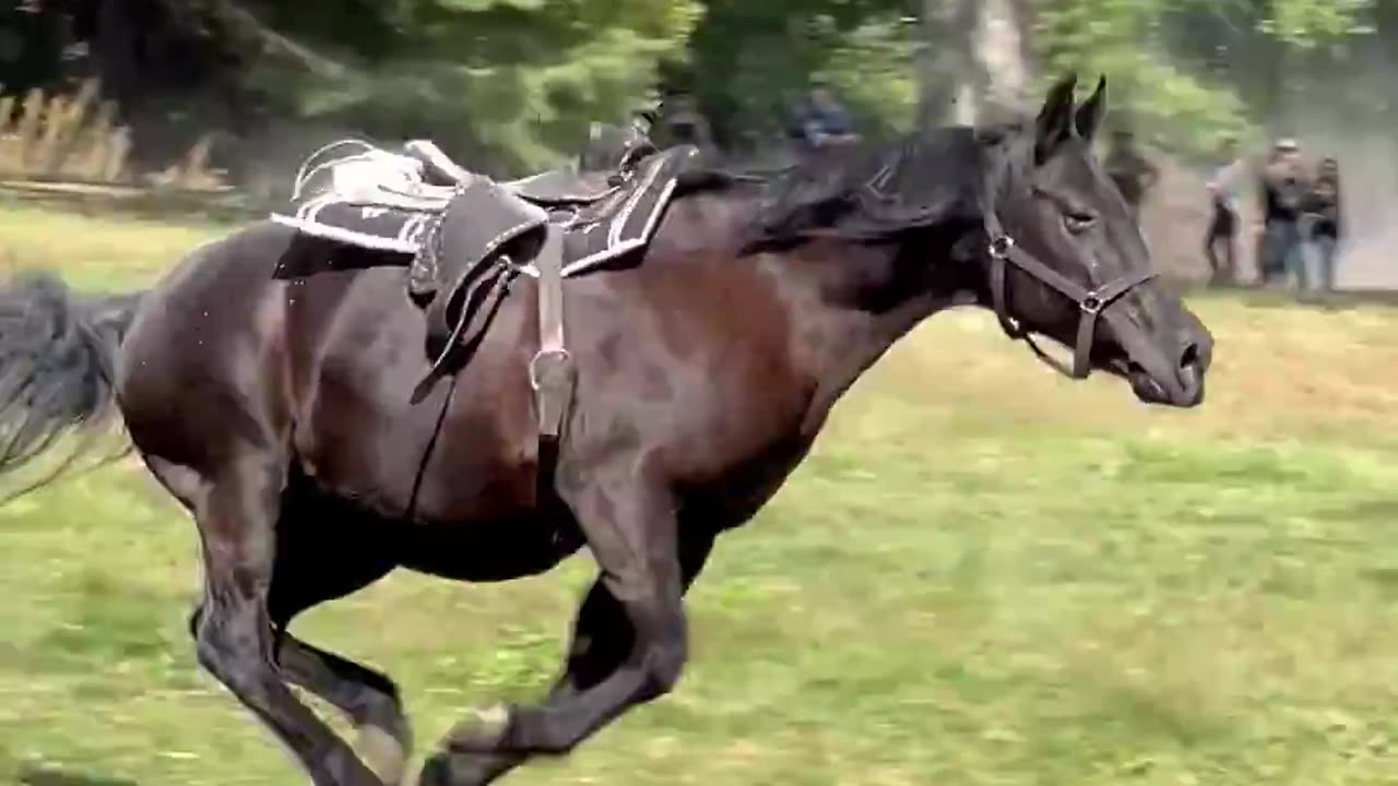 a cowboy's last wish ride on his favorite horse at ranch