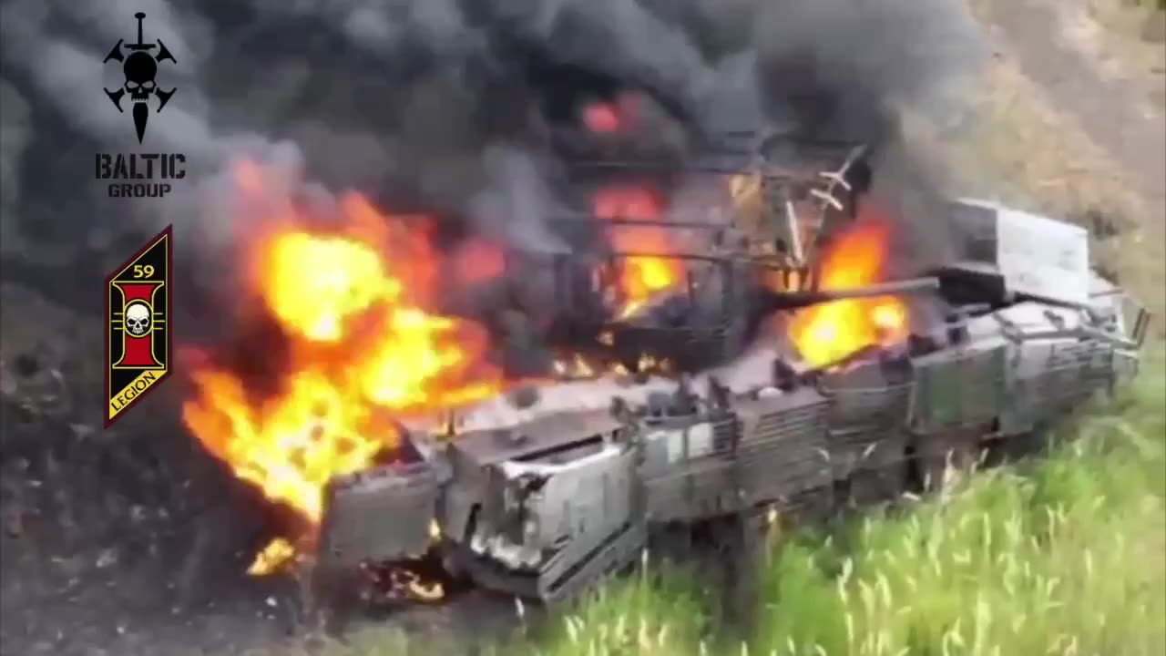 🔥Total Destruction of Russian armored vehicles by "Inquisition" of 59th Legion