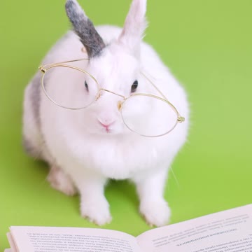 The Rabbit is Reading the Book