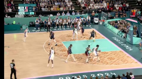 Highlights USA Gold over France In Paris Olympics (Basketball)