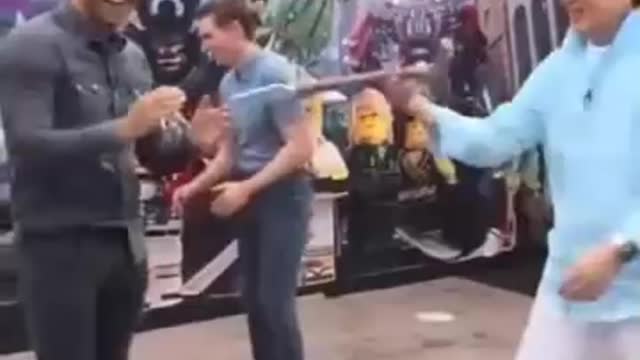 and Jackie Chan has nothing to do with it))a funny video