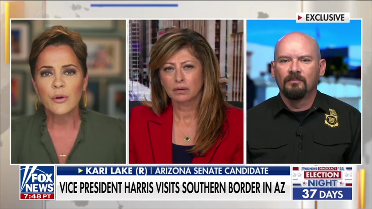 Kari Lake RIPS Kamala's Despicable Border Photo-Op