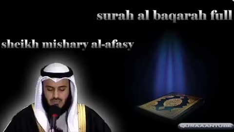 Mishary al-afasy Surah Al-baqarah with audio english translation