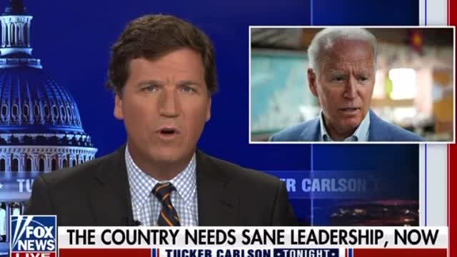 "Joe Biden has turned out to be a distaster" - Tucker Carlson Tonight