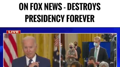 JOE BIDEN THOUGHT IT WAS A GOOD IDEA TO CALL ON FOX NEWS...