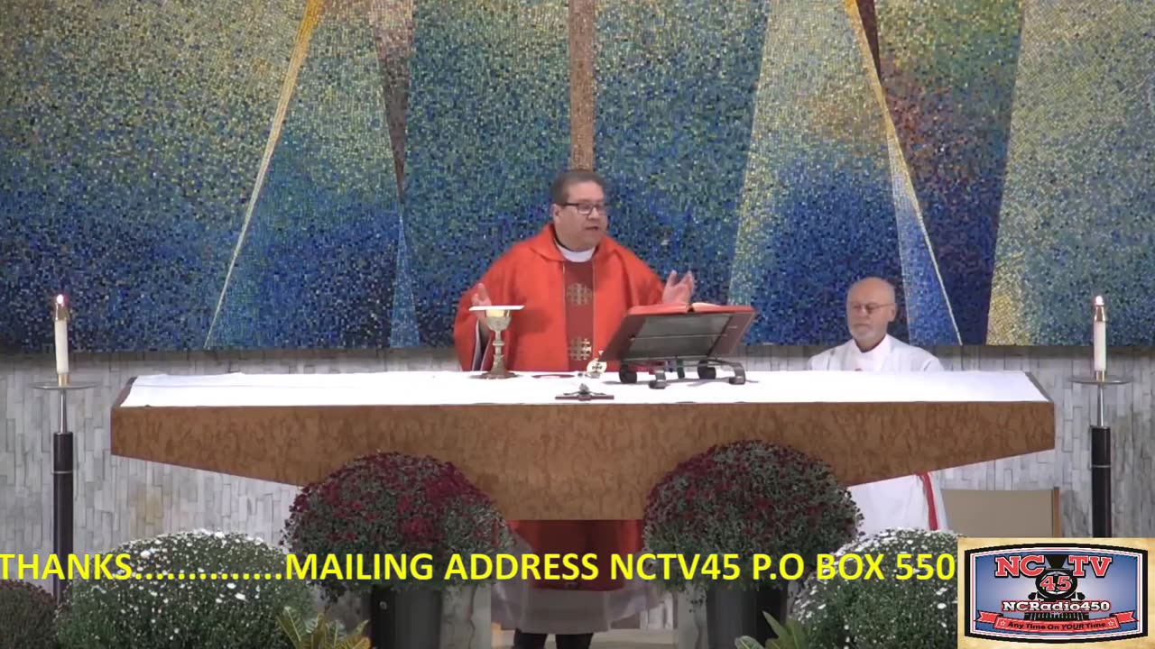 NCTV45 CATHOLIC MASS HOLY SPIRIT PARISH (ST VITUS) 9:00 PM MONDAY OCT 14 2024