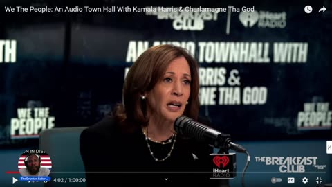 Kamala Harri Failed Audio Town Hall with Charlamagne.